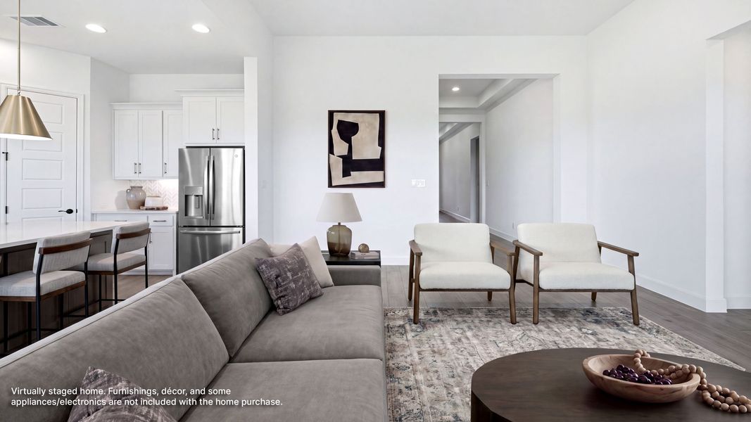 Furnished interior view inside a new home in Terraces, Rockwall (Image 8).