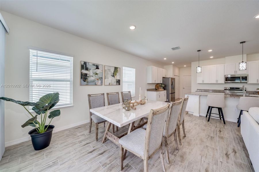Furnished interior view inside a new home in , Port St. Lucie (Image 15).