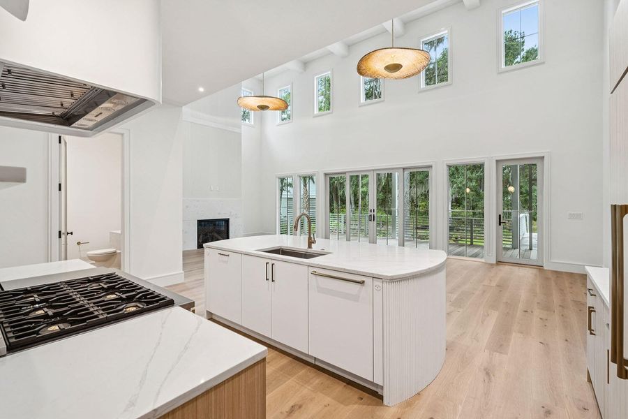 Furnished interior view inside a new home in , Johns Island (Image 13).