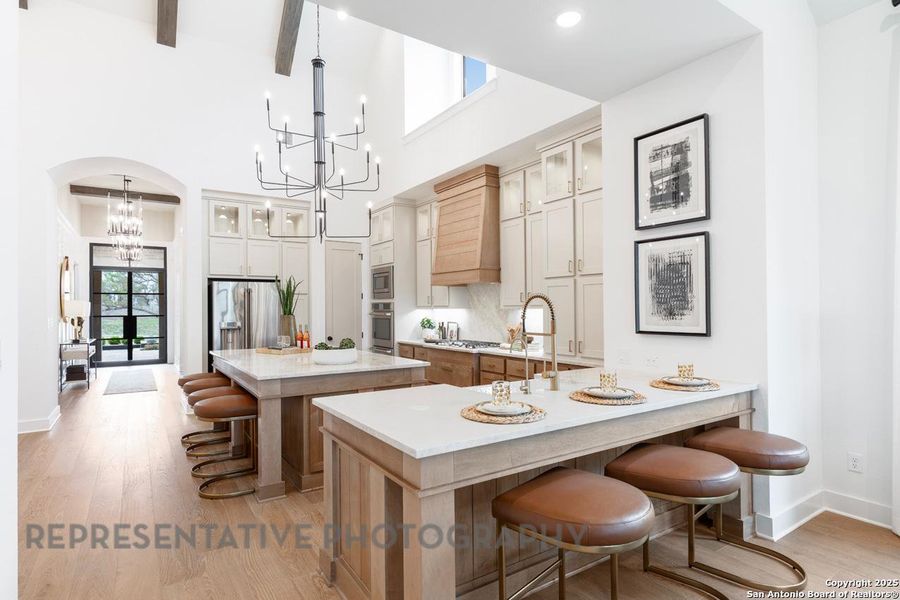 Furnished interior view inside a new home in Esperanza, Boerne (Image 8).