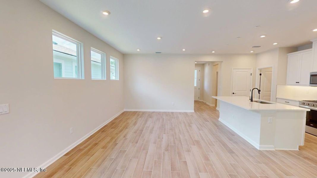 Spacious, unfurnished interior of a new home in RiverTown - WaterSong, St. Johns (Image 17). Spacious, unfurnished interior of a new home in RiverTown - WaterSong, St. Johns (Image 17).