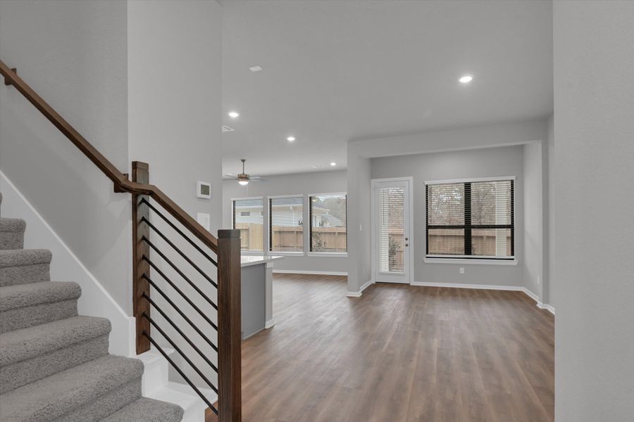 Spacious, unfurnished interior of a new home in Summer Place  35', Montgomery (Image 27).