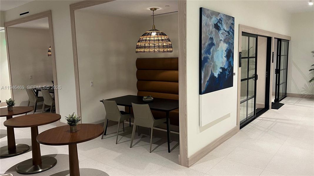 Furnished interior view inside a new home in , Miami (Image 36).