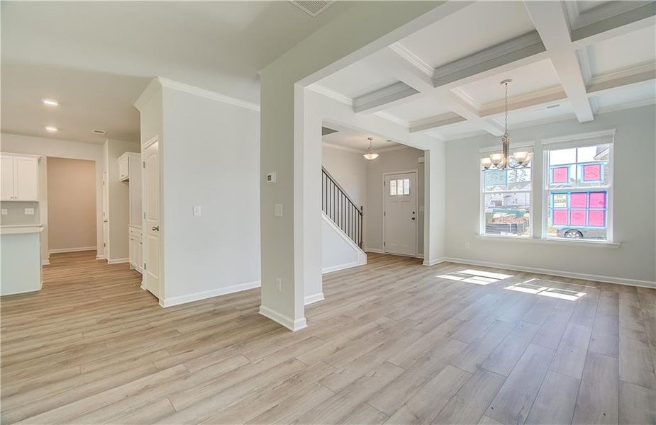Spacious, unfurnished interior of a new home in Westminster, Covington (Image 15). Spacious, unfurnished interior of a new home in Westminster, Covington (Image 15).