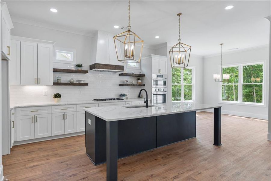 Furnished interior view inside a new home in , Cumming (Image 13).