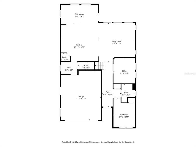 2D floor plan layout of this home in , St. Petersburg, FL (Image 7).