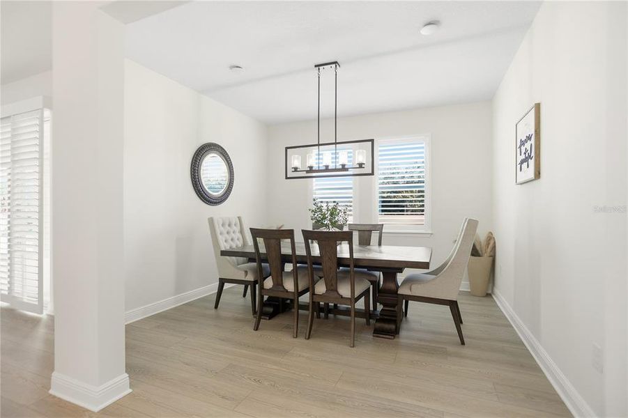 Furnished interior view inside a new home in Acuera Estates, Apopka (Image 18). Furnished interior view inside a new home in Acuera Estates, Apopka (Image 18).