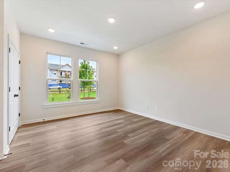 Spacious, unfurnished interior of a new home in North Creek Village - Townhomes, Huntersville (Image 21).
