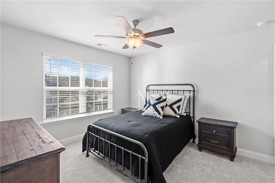 Furnished interior view inside a new home in Sierra Creek, Hoschton (Image 45).