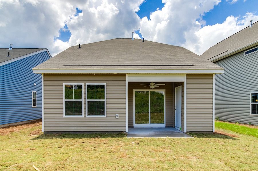 Exterior details and patio area of a home in Bluefield, Lexington (Image 23). Exterior details and patio area of a home in Bluefield, Lexington (Image 23).