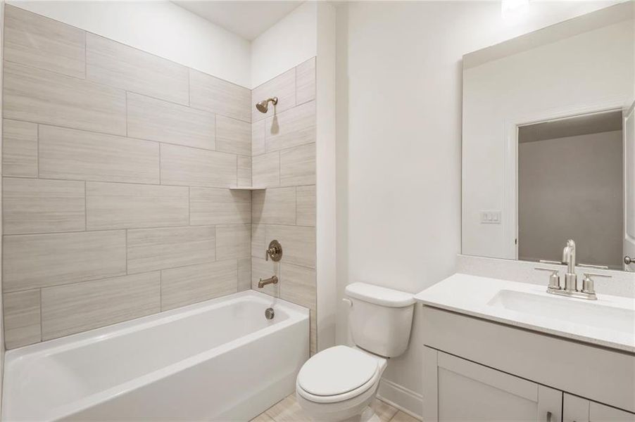 Furnished interior view inside a new home in , Sugar Hill (Image 6). Furnished interior view inside a new home in , Sugar Hill (Image 6).