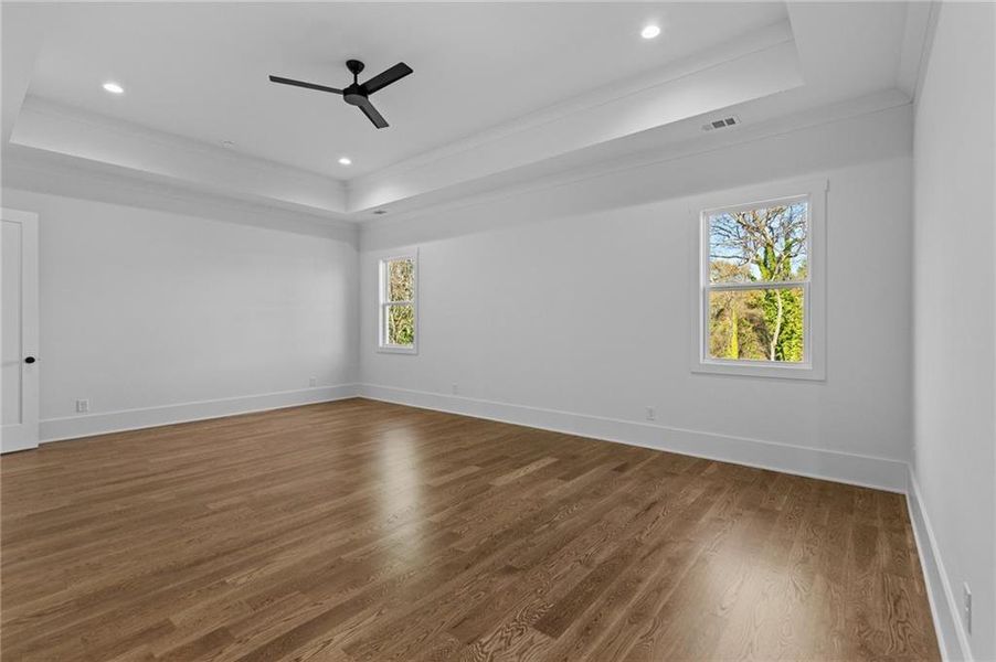 Spacious, unfurnished interior of a new home in , Buford (Image 63).