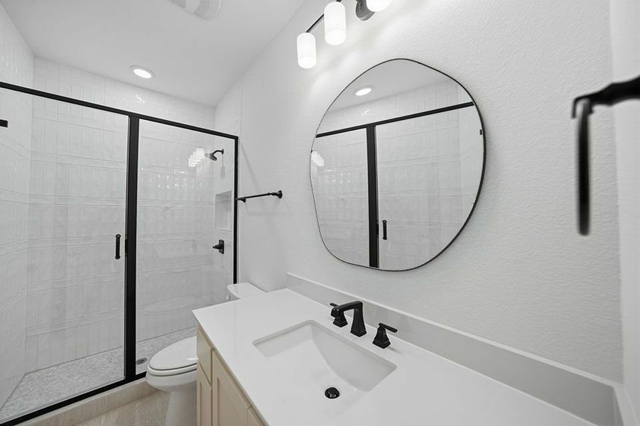 Furnished interior view inside a new home in Light Farms Graham/Reagan, Celina (Image 33).