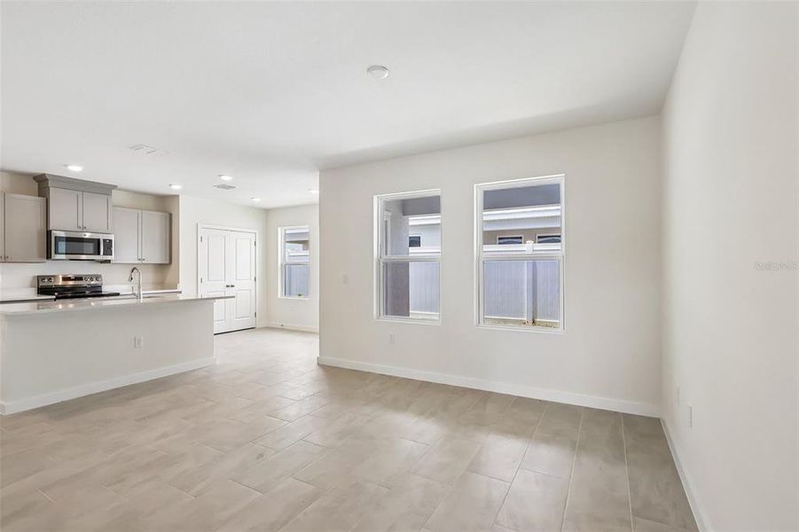 Spacious, unfurnished interior of a new home in Cyrene at Harmony, St. Cloud (Image 22). Spacious, unfurnished interior of a new home in Cyrene at Harmony, St. Cloud (Image 22).