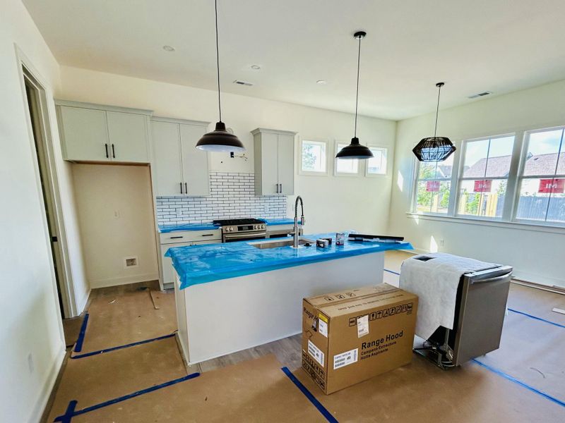 Furnished interior view inside a new home in The Domus Collection at Midtown Nexton, Summerville (Image 8).