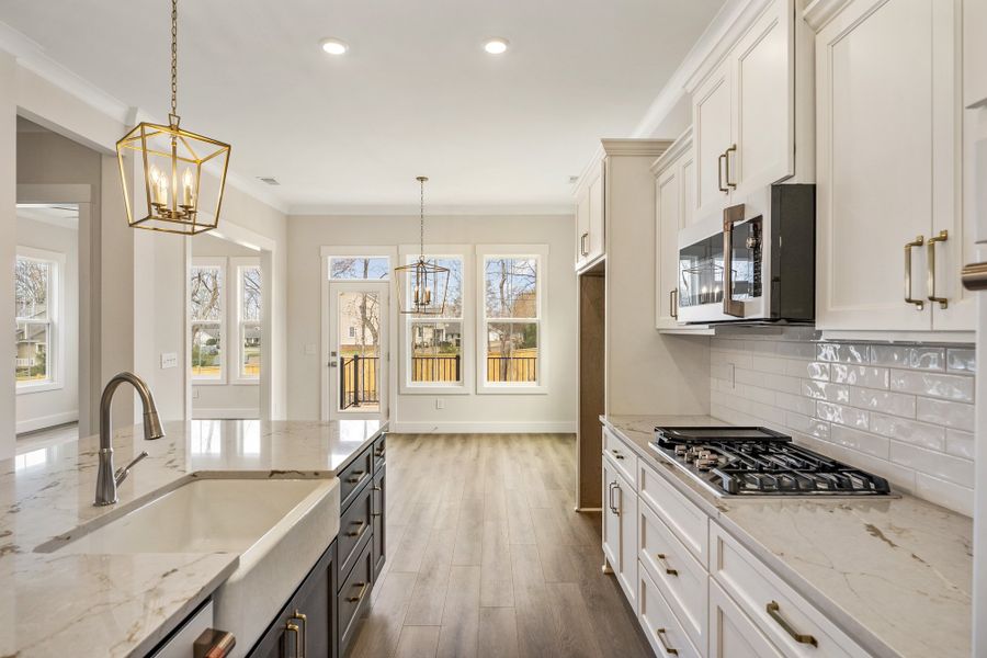 Furnished interior view inside a new home in Suter Estates, Easley (Image 12).