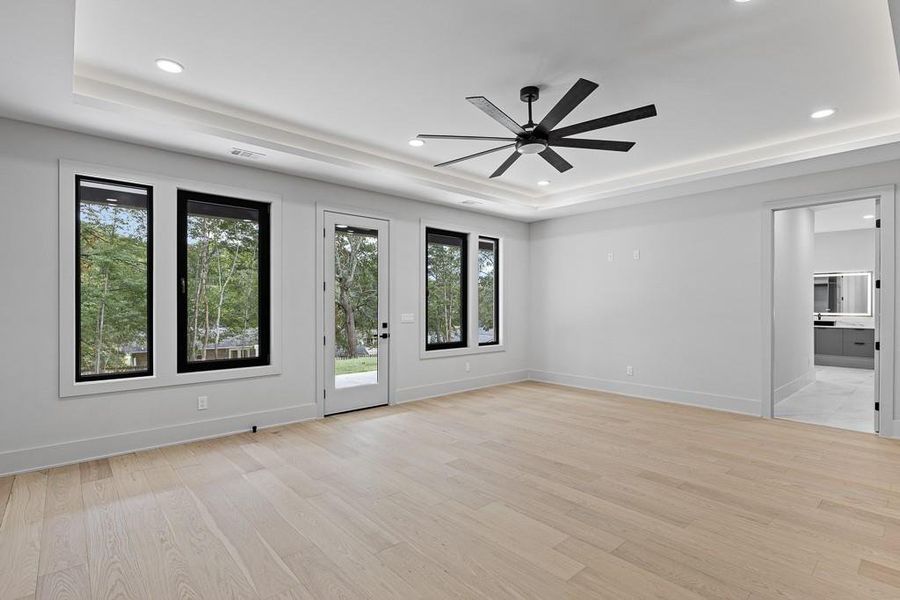 Spacious, unfurnished interior of a new home in , Buford (Image 36).