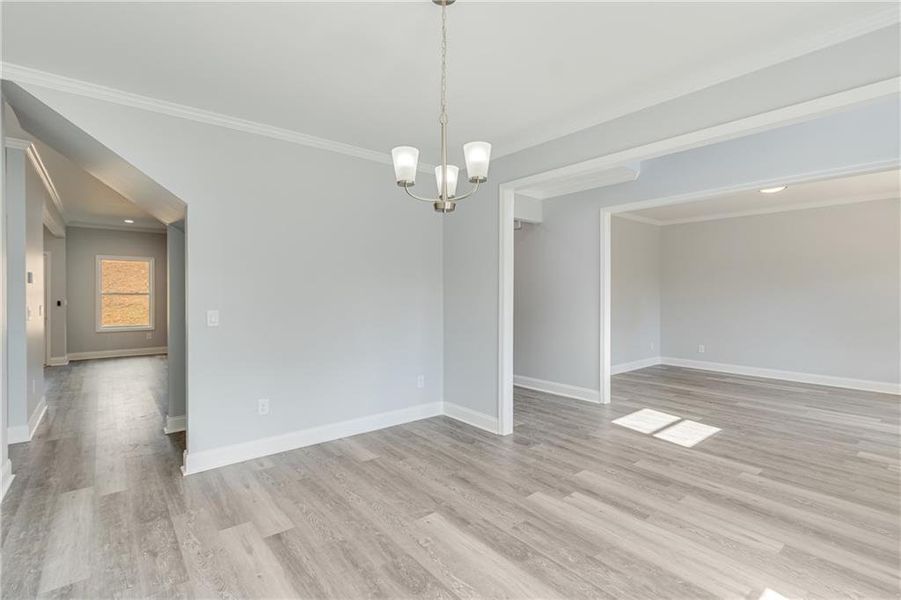 Spacious, unfurnished interior of a new home in , Gainesville (Image 43).