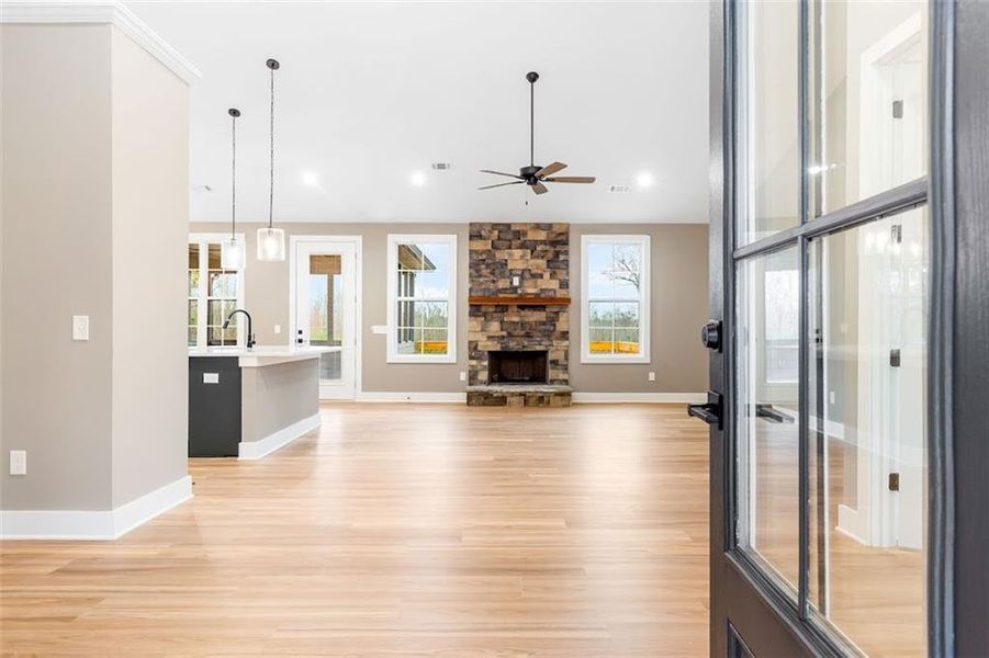 Spacious, unfurnished interior of a new home in , Bremen (Image 18). Spacious, unfurnished interior of a new home in , Bremen (Image 18).
