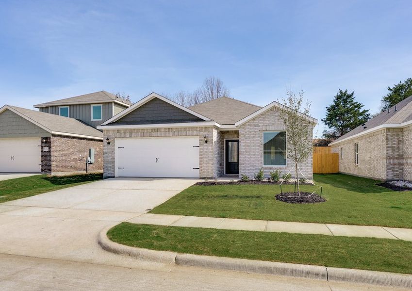 The Maple has a beautiful brick exterior.