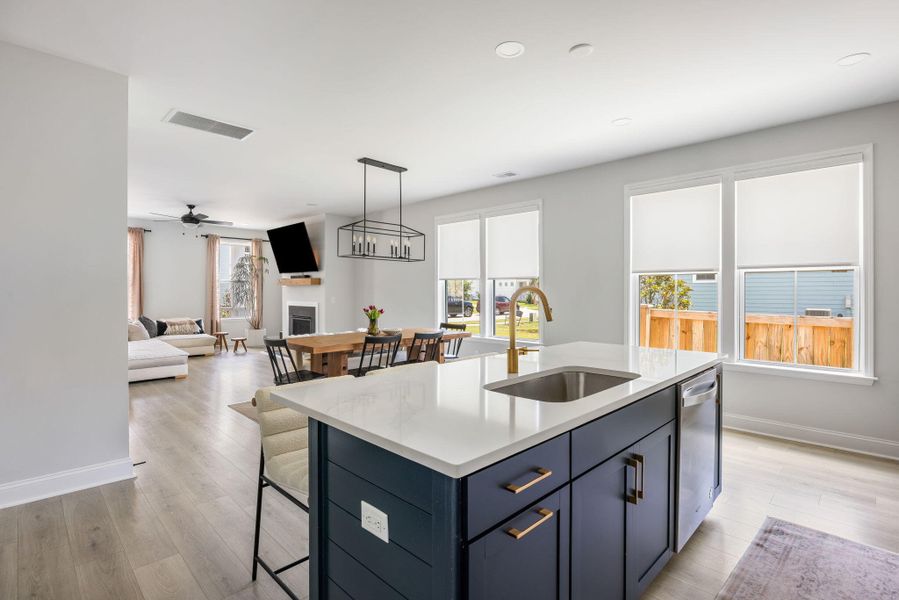 Furnished interior view inside a new home in Twin Lakes, Johns Island (Image 17).