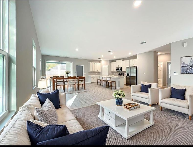 Furnished interior view inside a new home in , Ocala (Image 15).