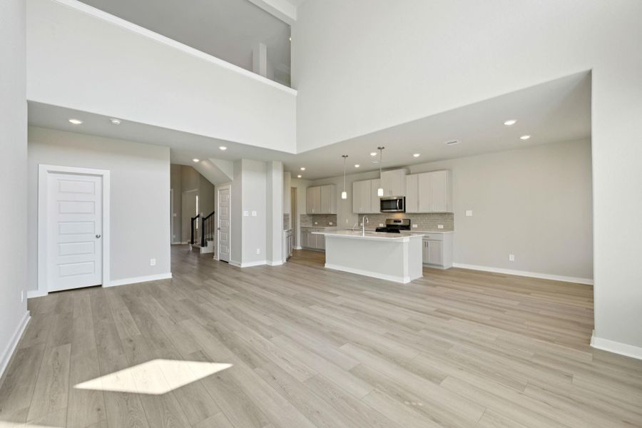 Photo is not of the actual home, but is an inspirational photo of builder’s model home and may depict options, furnishings, and/or decorator features that are not included