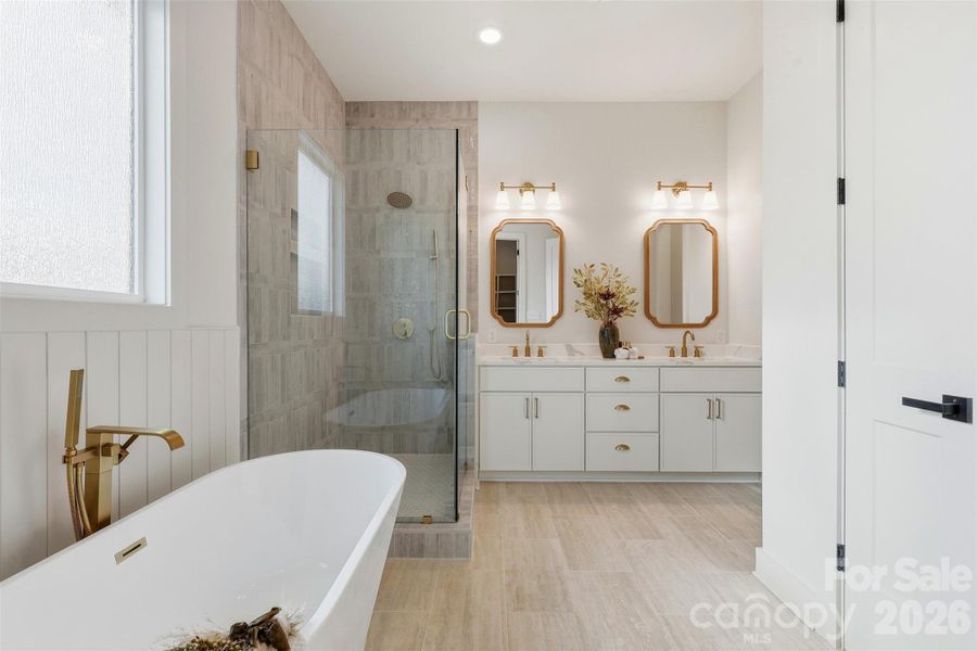 Furnished interior view inside a new home in , Maiden (Image 15).