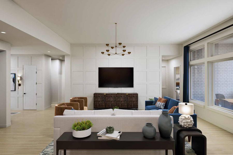 The Bollinger - Family Room The Bollinger - Family Room