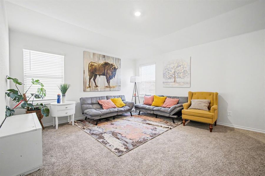 Furnished interior view inside a new home in , Forney (Image 17).