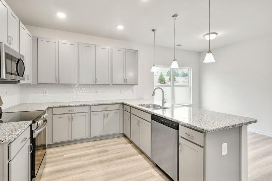 Furnished interior view inside a new home in Sanders Park, Austell (Image 6).