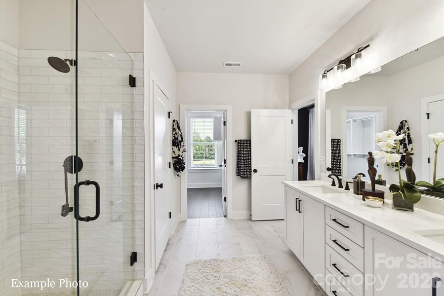 Furnished interior view inside a new home in Endhaven Terraces, Charlotte (Image 8).