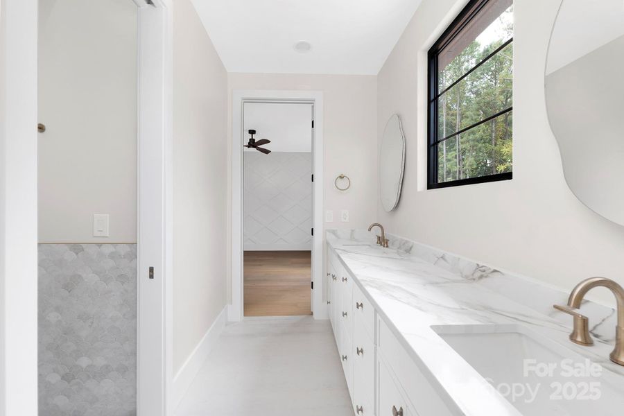 Furnished interior view inside a new home in , Weddington (Image 34).