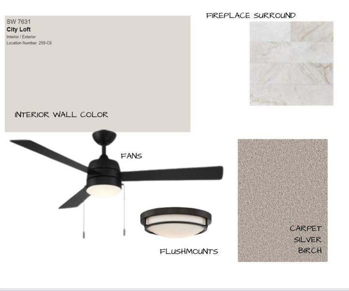 View of a document with a collage of images