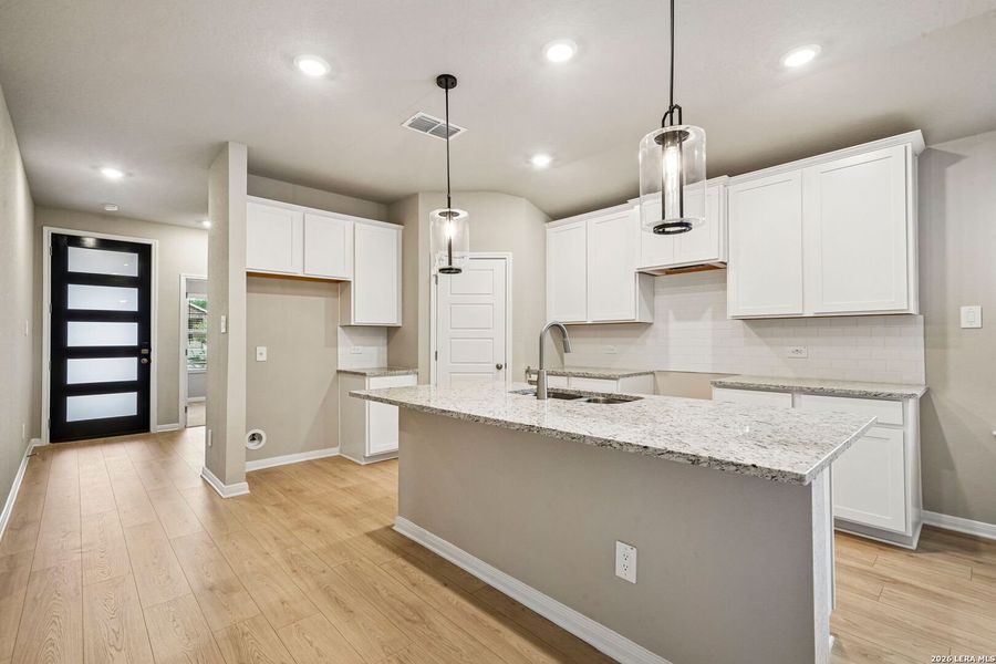 Furnished interior view inside a new home in Royal Crest, San Antonio (Image 10).