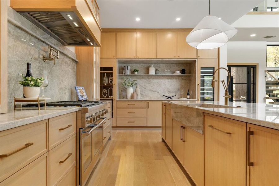 Furnished interior view inside a new home in , Dallas (Image 13).