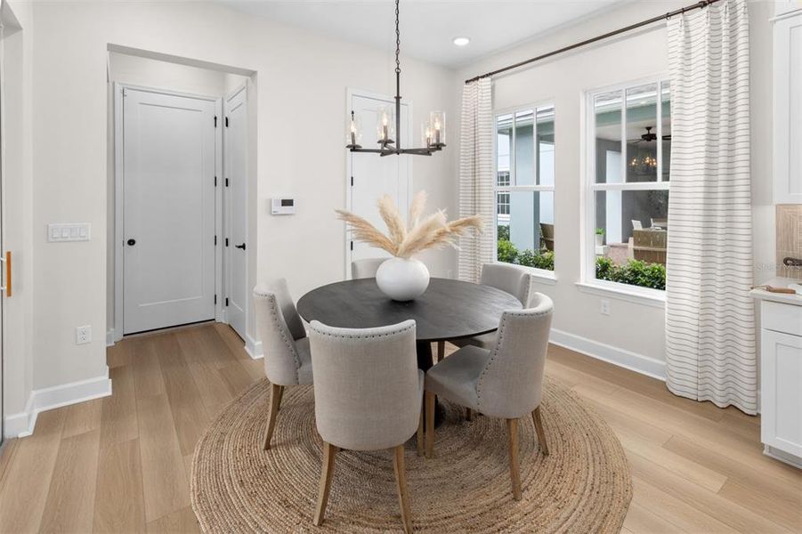 Furnished interior view inside a new home in Celebration, Celebration (Image 17).