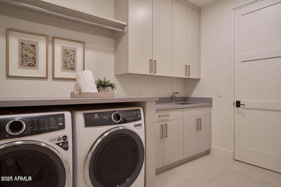 Laundry Room Rendering
