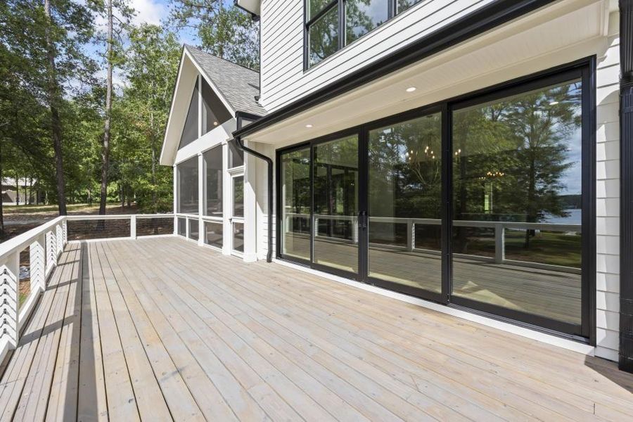 Exterior details and patio area of a home in , Buckhead (Image 28).