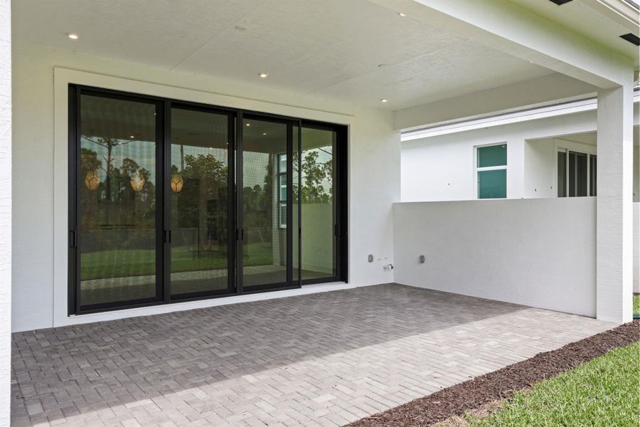 Exterior details and patio area of a home in Cove Royale, Stuart (Image 4). Exterior details and patio area of a home in Cove Royale, Stuart (Image 4).