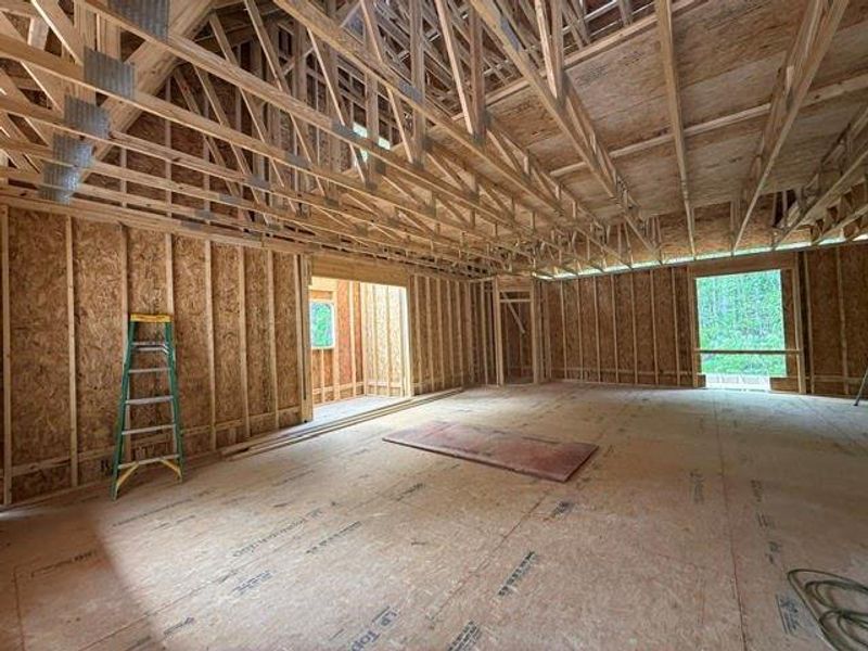 In-progress construction of a new home in , Jasper, GA (Image 37).