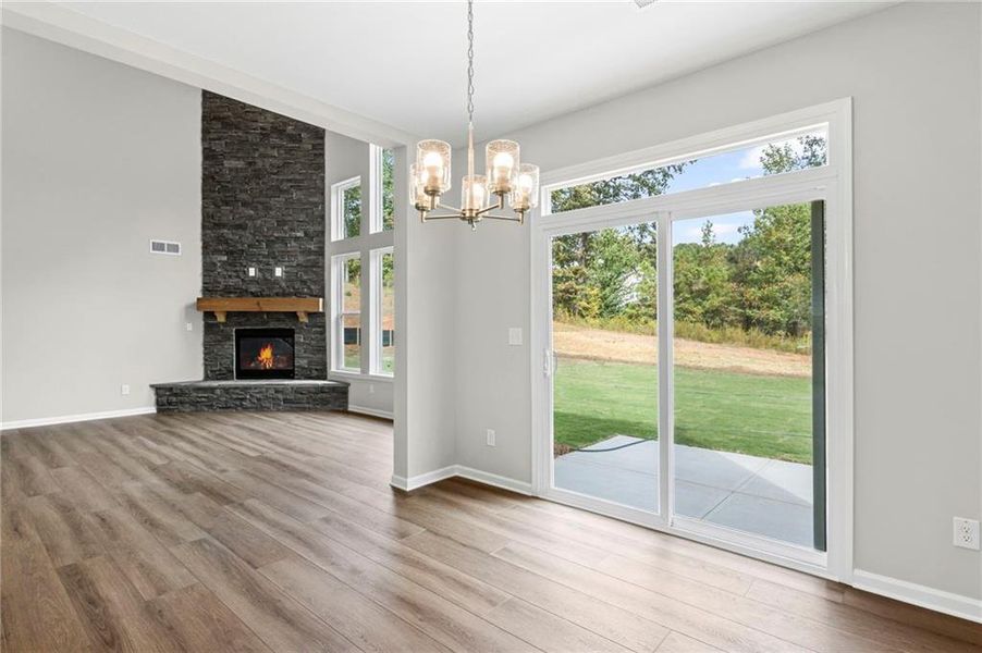 Spacious, unfurnished interior of a new home in Pickens Bluff, Hiram (Image 24). Spacious, unfurnished interior of a new home in Pickens Bluff, Hiram (Image 24).