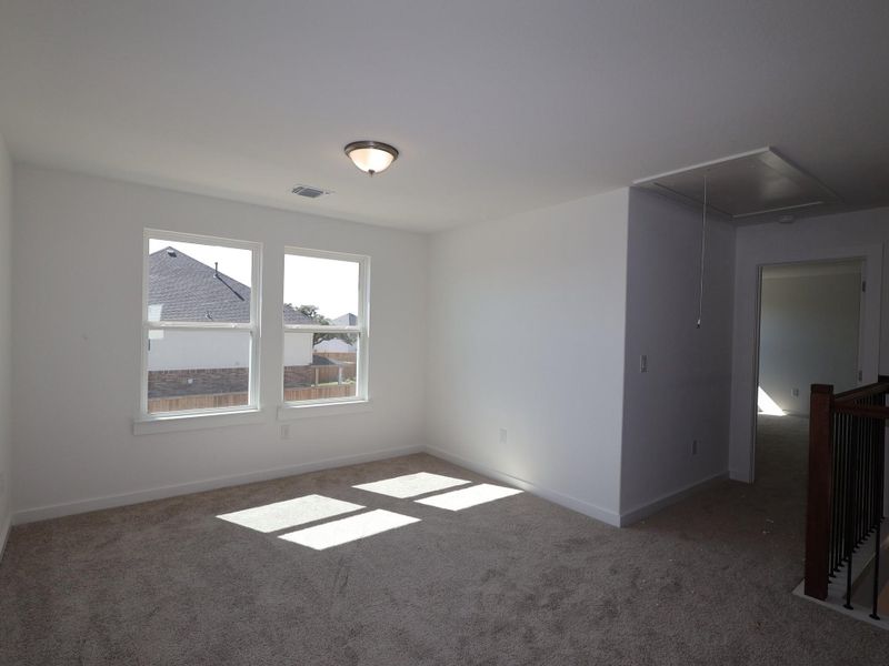Spacious, unfurnished interior of a new home in Edgewood, Leander (Image 25). Spacious, unfurnished interior of a new home in Edgewood, Leander (Image 25).