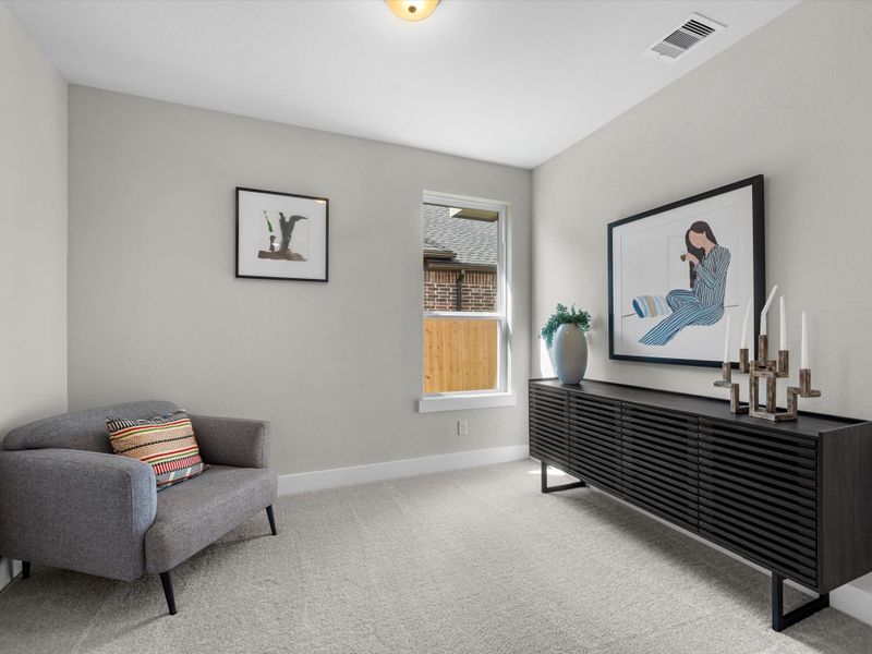 Furnished interior view inside a new home in Oakhill Reserve, Tomball (Image 12).