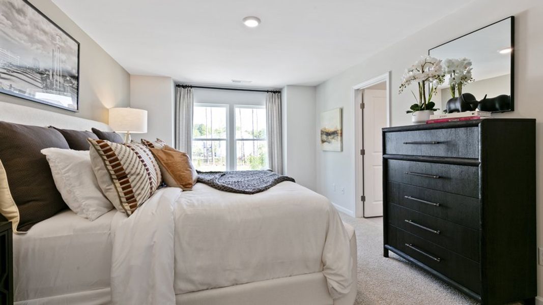 Furnished interior view inside a new home in Chapel Townes, Raleigh (Image 16).