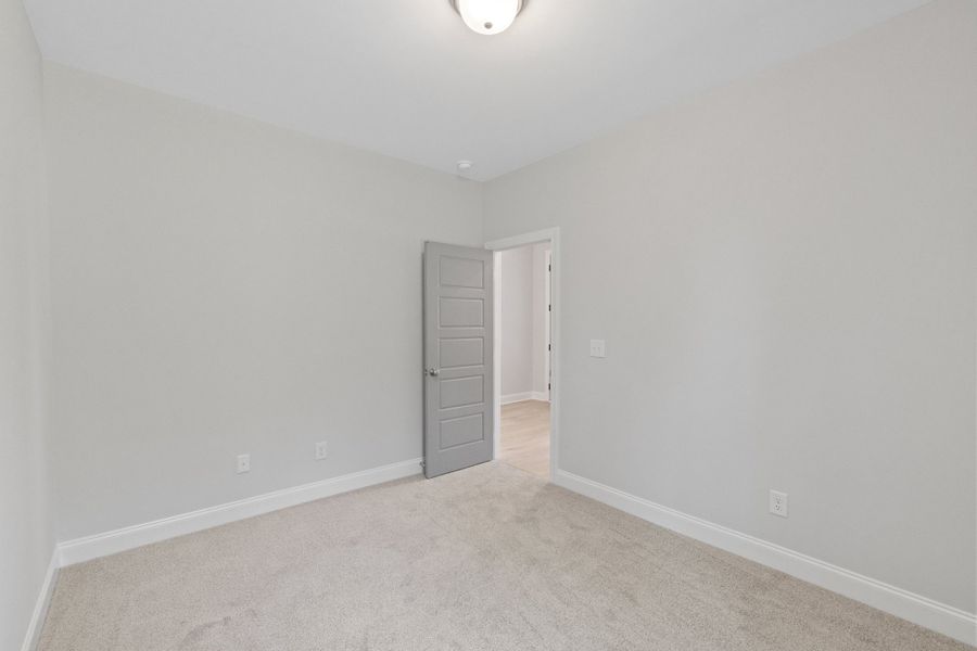 Representative unfurnished interior of a home built from the The Ellery by RobuckHomes in Baylee Ridge, Selma (Image 95).