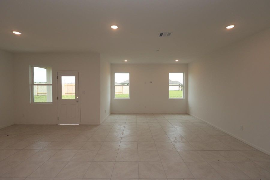 Great room and dining area - still under construction! Great room and dining area - still under construction!