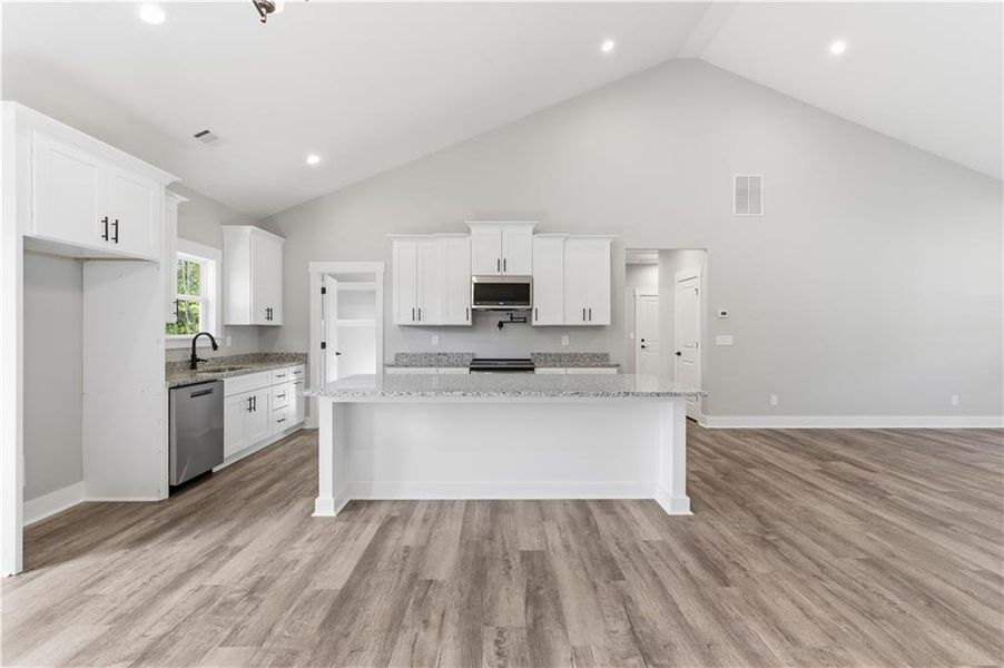 Furnished interior view inside a new home in , Dallas (Image 19).