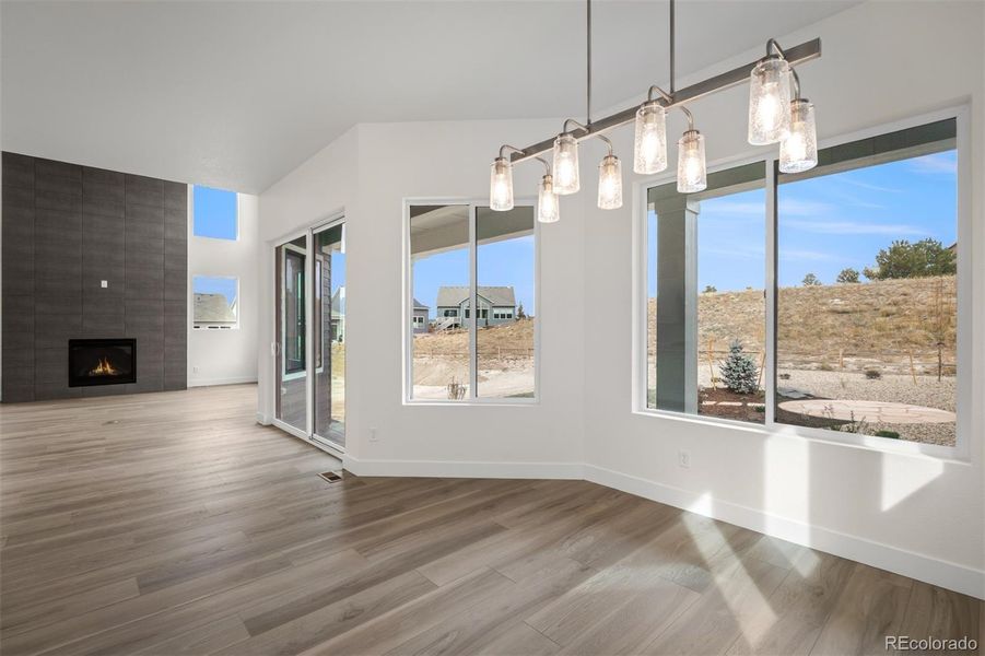 Spacious, unfurnished interior of a new home in Cloverleaf – Mountainview Collection, Monument (Image 34).