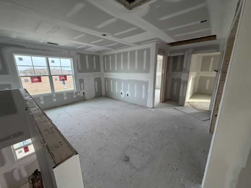 In-progress construction of a new home in Black Forest Pointe, Benson, NC (Image 11).